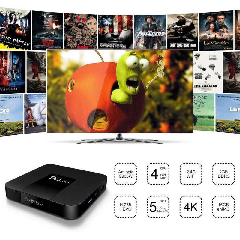 H50 Smart Android Box 4K HD 2.4and5G Media Player Bluetooth Voice Assistant Play Store 2/4GB