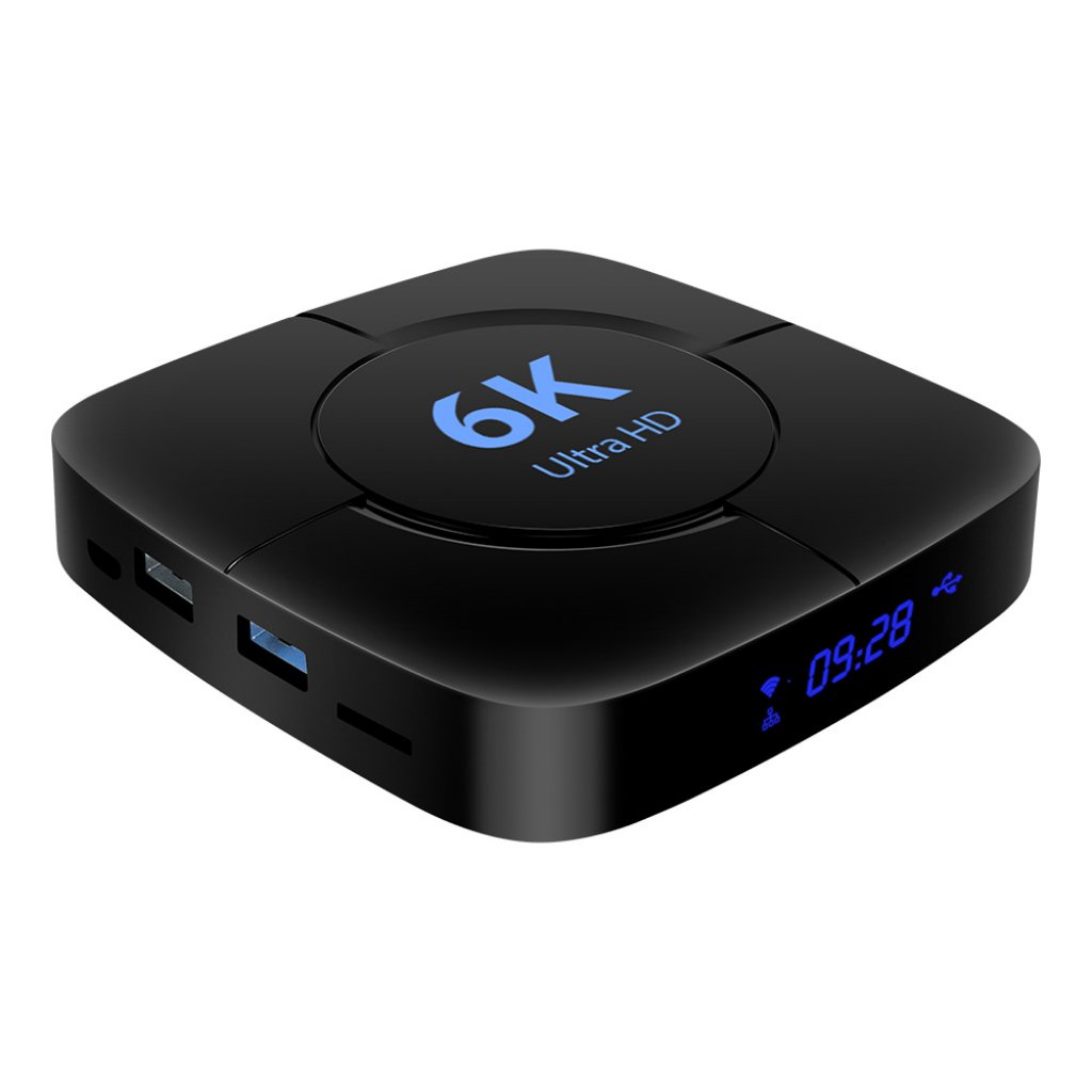 Android TV Box 4GB Ram 64GB Rom Voice Assistant Android 10.0 HTV 8 Box Original 6K H616 Wifi