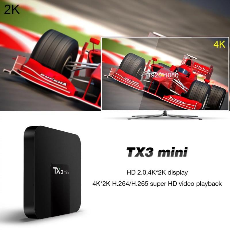 H50 Smart Android Box 4K HD 2.4and5G Media Player Bluetooth Voice Assistant Play Store 2/4GB