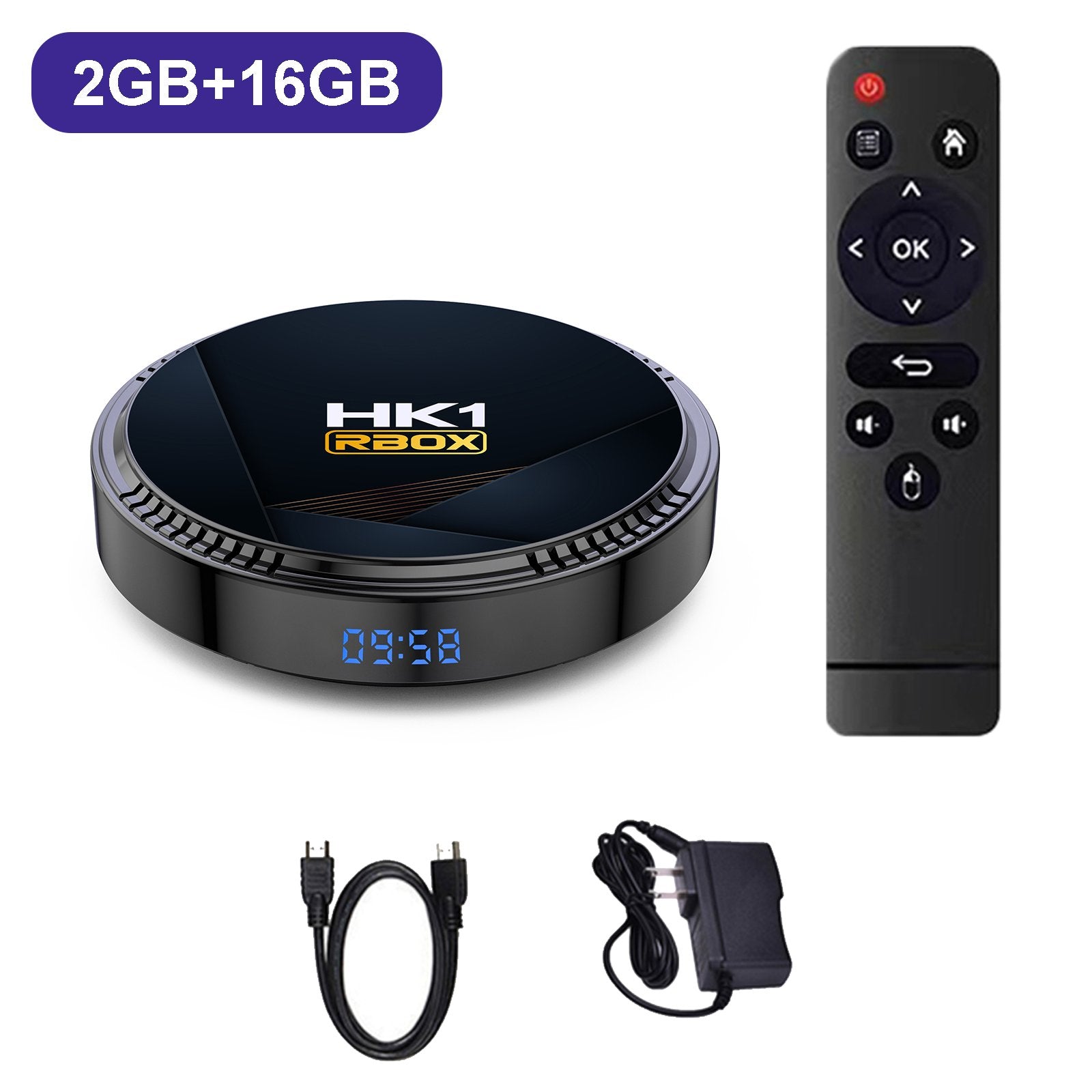 LEMFO HK1 RBOX Android 12 TV Box 6K Wifi6 Allwinner H618 128GB Smart TV Screen Interaction